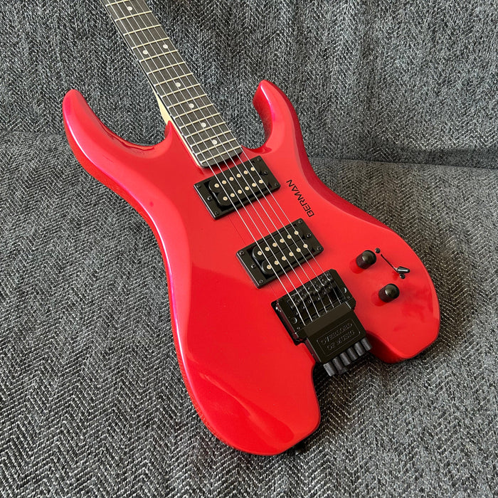 PANGO Music Red Headless Electric Guitar (PMG-003)