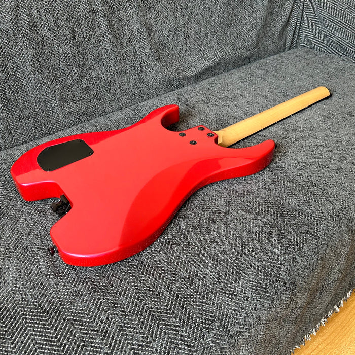 PANGO Music Red Headless Electric Guitar (PMG-003)