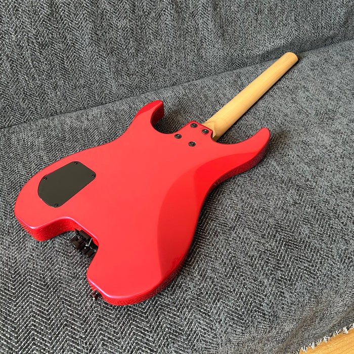 PANGO Music Red Headless Electric Guitar (PMG-003)