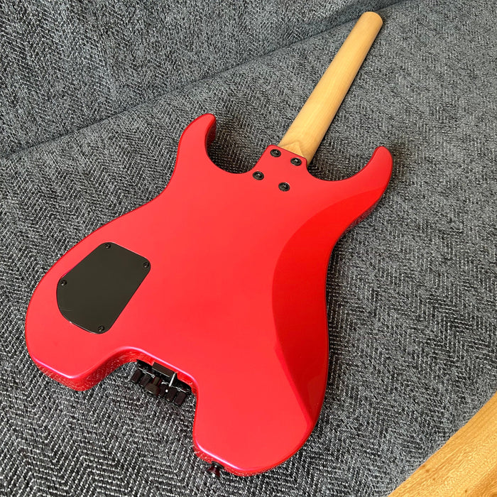 PANGO Music Red Headless Electric Guitar (PMG-003)