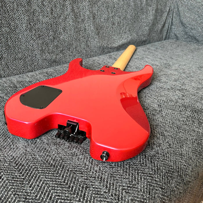 PANGO Music Red Headless Electric Guitar (PMG-003)