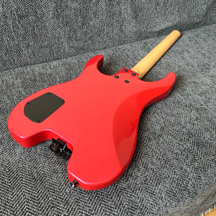 PANGO Music Red Headless Electric Guitar (PMG-003)