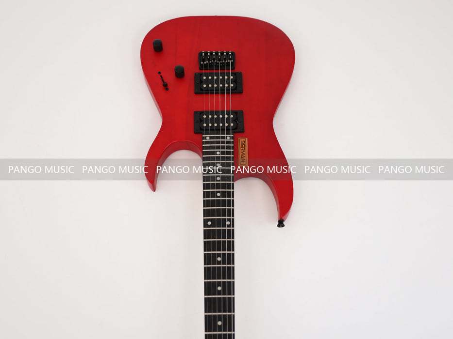 PANGO Music Red Matt Finish Electric Guitar (PMG-004S)