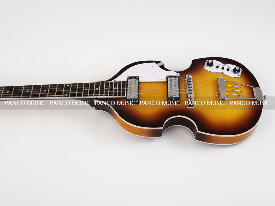 PANGO Music Semi Hollow Body Violin Style Electric Guitar (PHY-105)