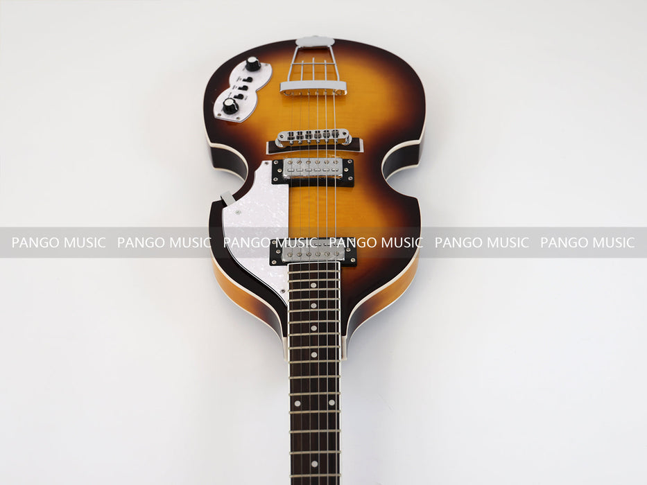 PANGO Music Semi Hollow Body Violin Style Electric Guitar (PHY-105)