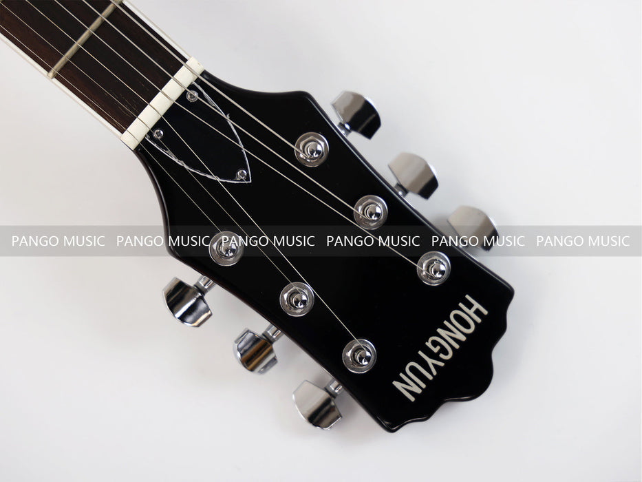 PANGO Music Semi Hollow Body Violin Style Electric Guitar (PHY-105)