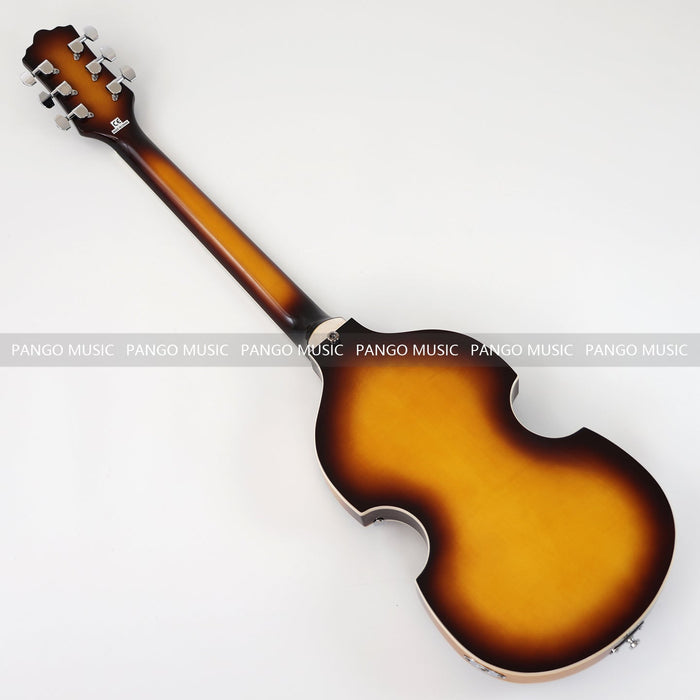 PANGO Music Semi Hollow Body Violin Style Electric Guitar (PHY-105)