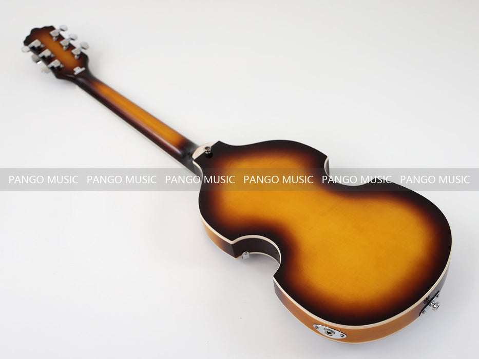 PANGO Music Semi Hollow Body Violin Style Electric Guitar (PHY-105)