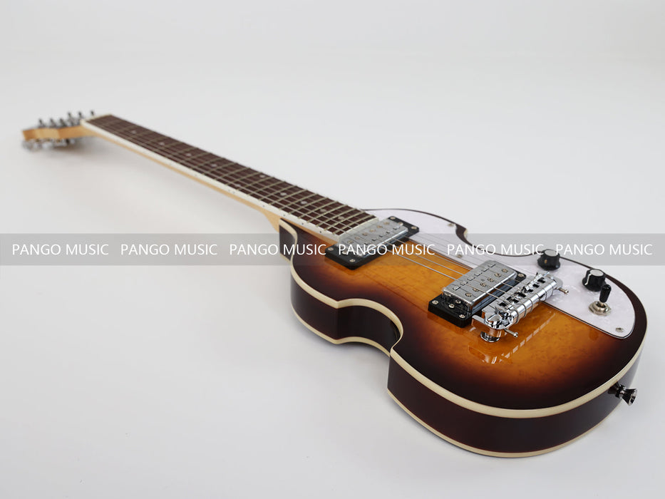 PANGO Music Violin Style Child & Travel Electric Guitar (PHY-069)