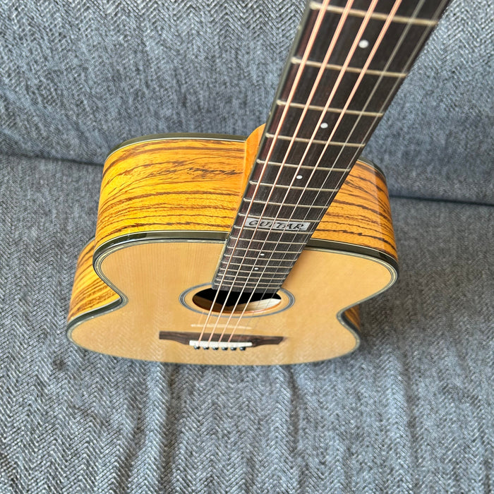 38 Inch Solid Spruce Acoustic Guitar (Shanghai Music Show Sample, JN350)