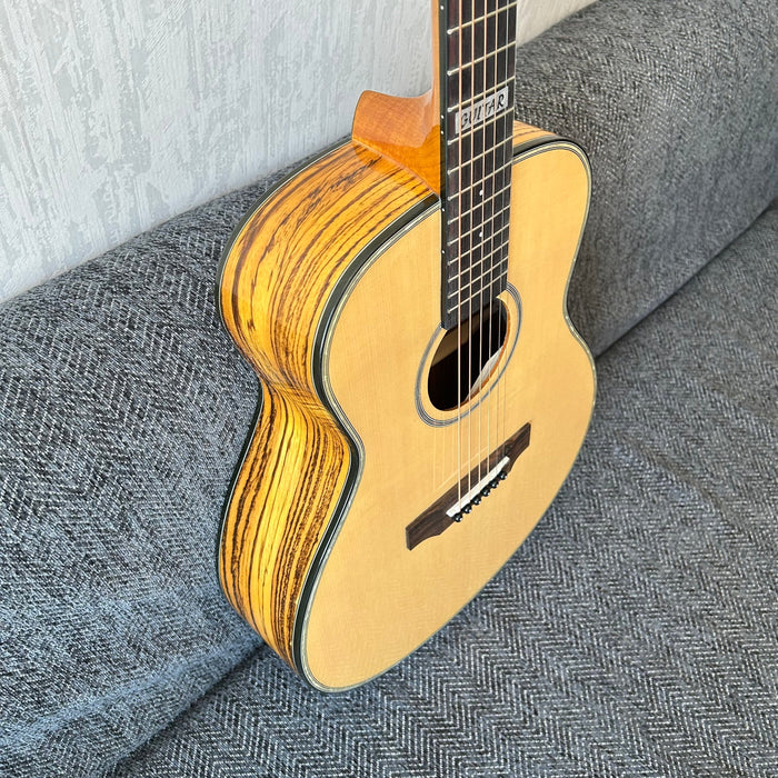 38 Inch Solid Spruce Acoustic Guitar (Shanghai Music Show Sample, JN350)