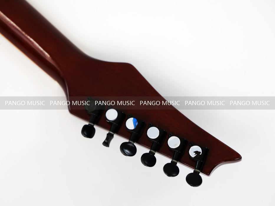 Pango Music 40 Inch Unique V Shape Acoustic Guitar (PVG-589)