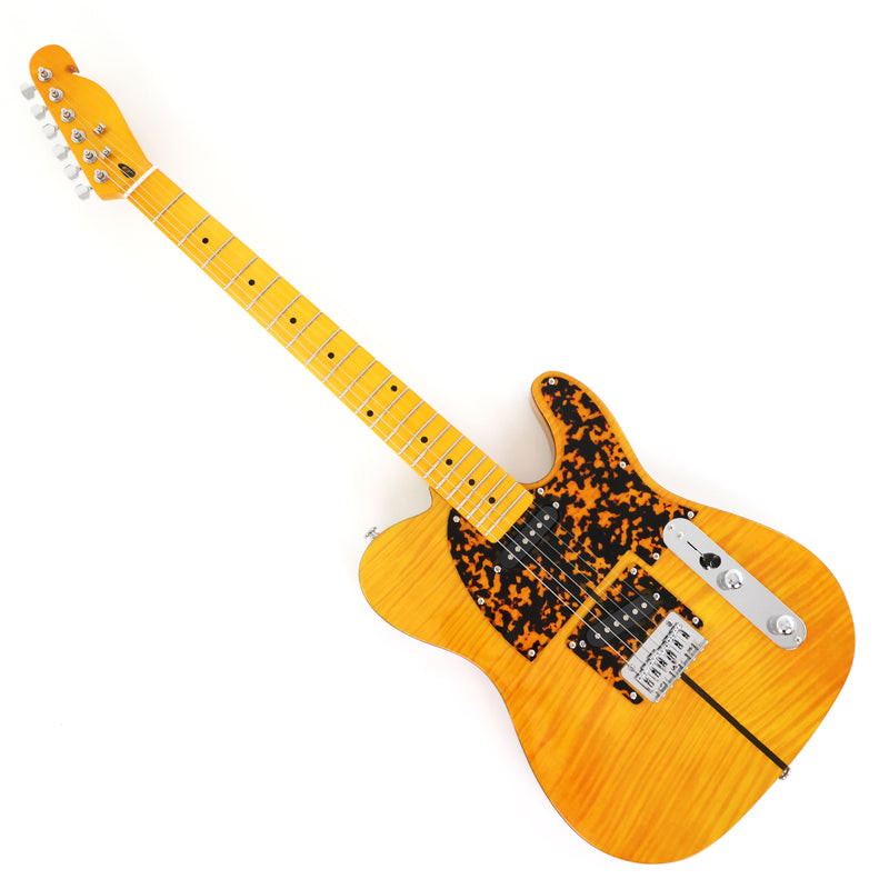 6-String TL Style Electric Guitar with Flamed Maple Veneer (PNY-026)