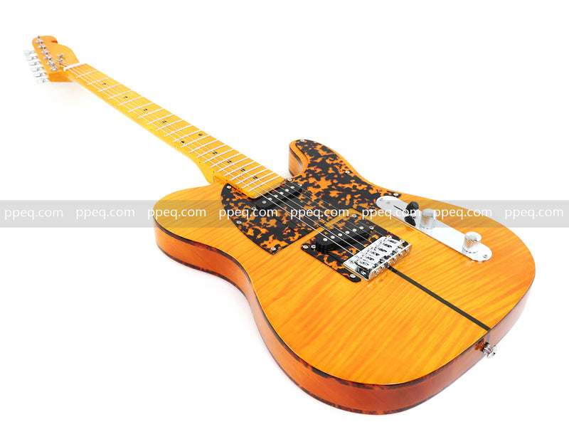 6-String TL Style Electric Guitar with Flamed Maple Veneer (PNY-026)