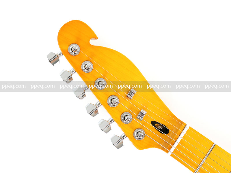 6-String TL Style Electric Guitar with Flamed Maple Veneer (PNY-026)