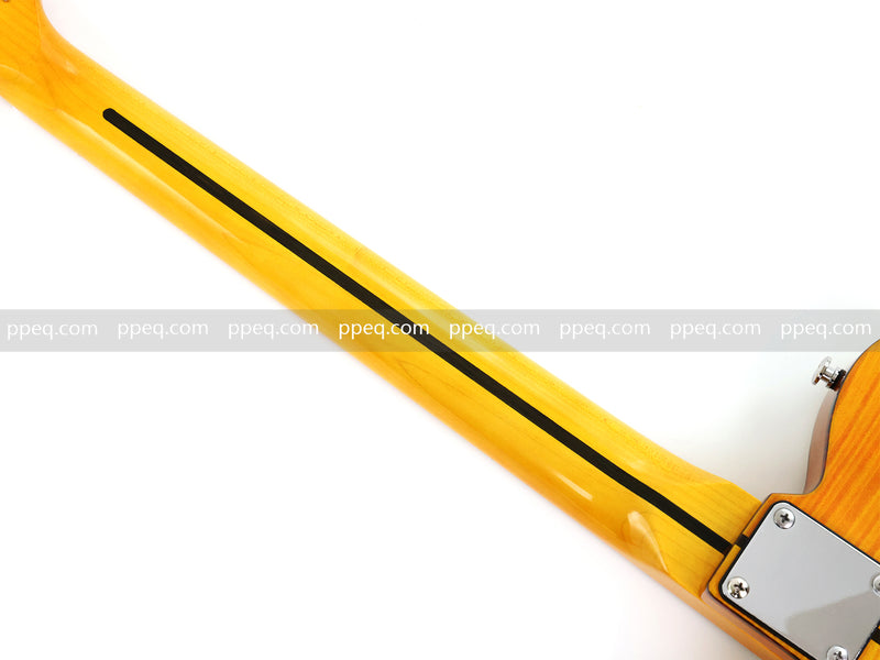 6-String TL Style Electric Guitar with Flamed Maple Veneer (PNY-026)