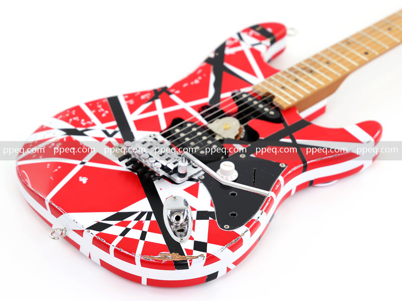 Neo-ST Series Redesigned Relic Electric Guitar (ST-1815, Headstock & Stripe Modified)