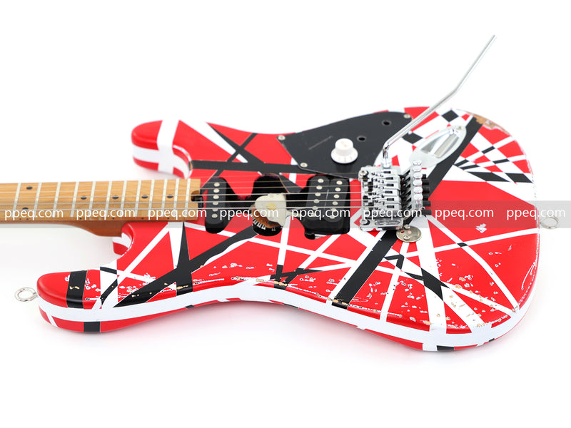 Neo-ST Series Redesigned Relic Electric Guitar (ST-1815, Headstock & Stripe Modified)