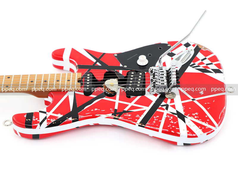 Neo-ST Series Redesigned Relic Electric Guitar (ST-1815, Headstock & Stripe Modified)
