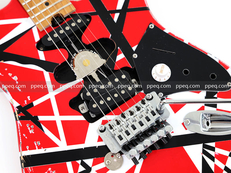 Neo-ST Series Redesigned Relic Electric Guitar (ST-1815, Headstock & Stripe Modified)