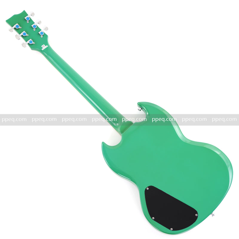 SG-Style Electric Guitar with Gloss Green Finish (HY-2536)