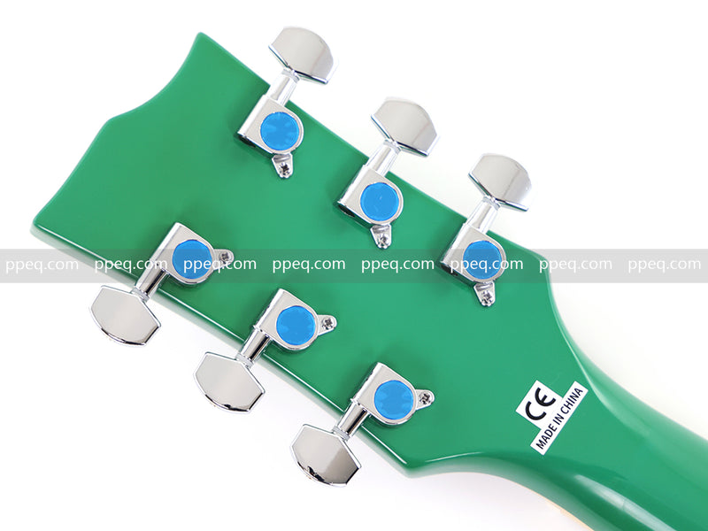 SG-Style Electric Guitar with Gloss Green Finish (HY-2536)