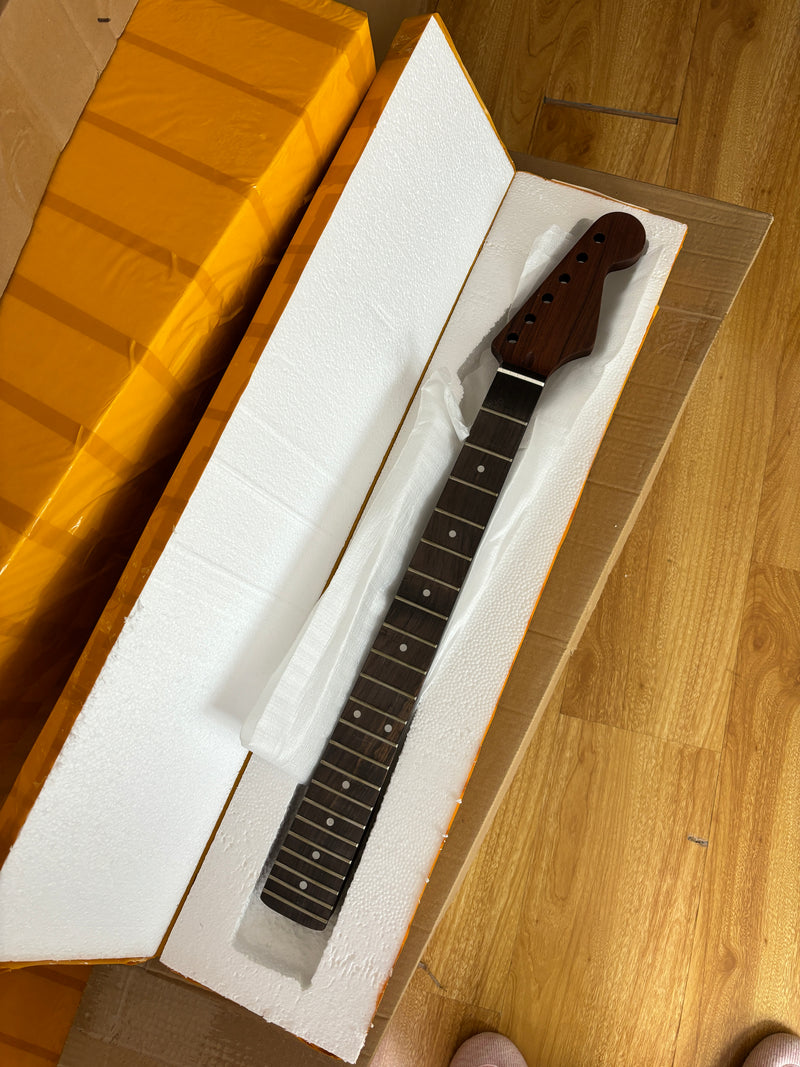 ST-Style All Rosewood Electric Guitar Neck (2027-X)