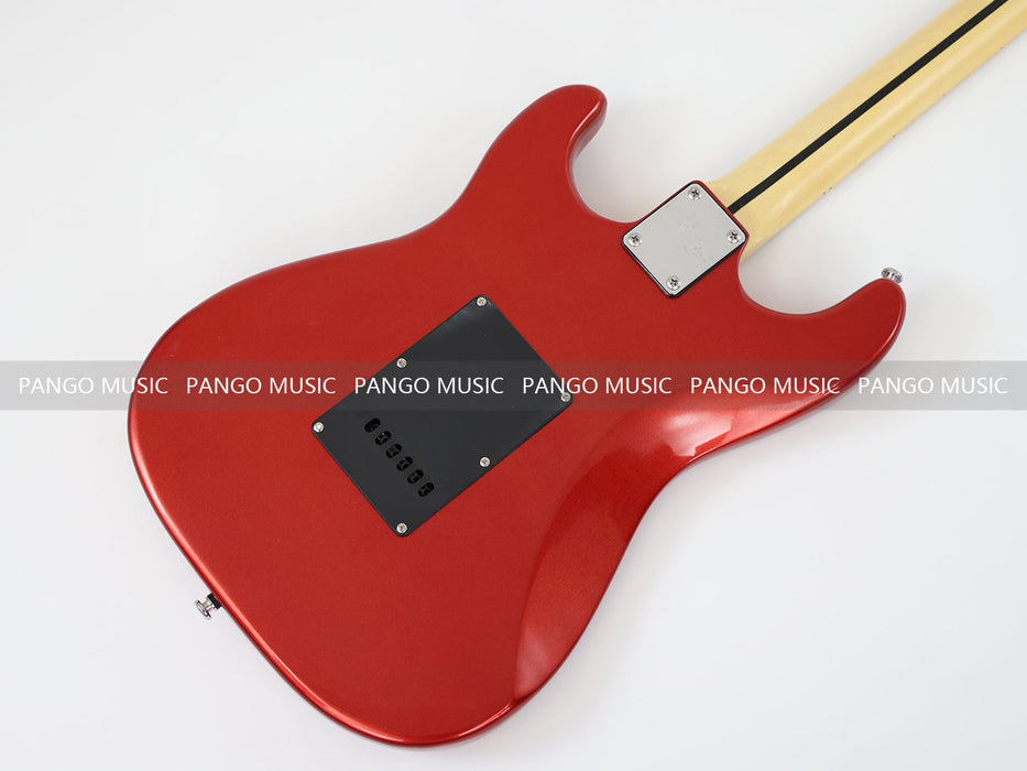 PPEQ ST Style Electric Guitar with Metallic Red Finish (GKS-073)