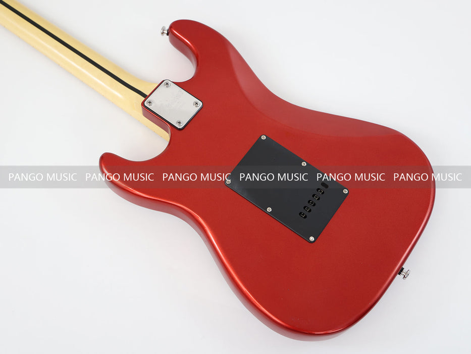 PPEQ ST Style Electric Guitar with Metallic Red Finish (GKS-073)