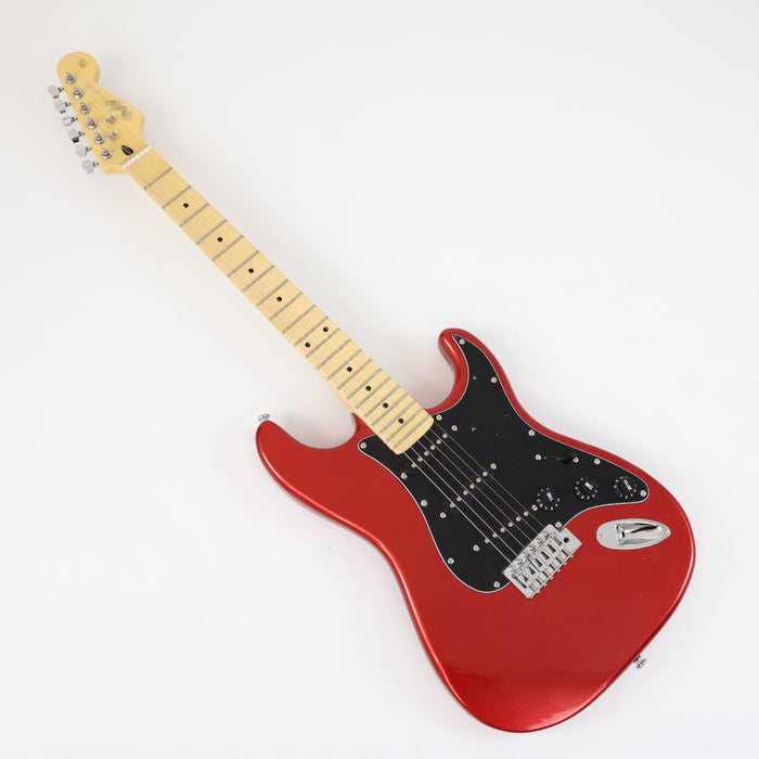 PPEQ ST Style Electric Guitar with Metallic Red Finish (GKS-073)