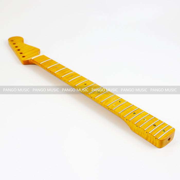 ST Style Flamed Maple Electric Guitar Neck (2059)