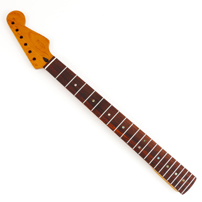 ST Style Roasted Birdeye Maple Electric Guitar Neck (2070)