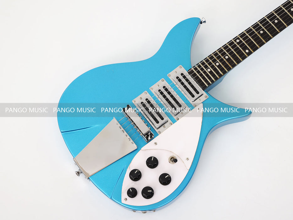 Pre-sale Short Scale Length Electric Guitar with Metallic Finish (GKS-137)