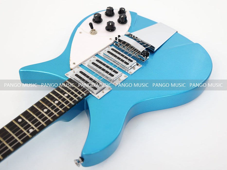 Pre-sale Short Scale Length Electric Guitar with Metallic Finish (GKS-137)