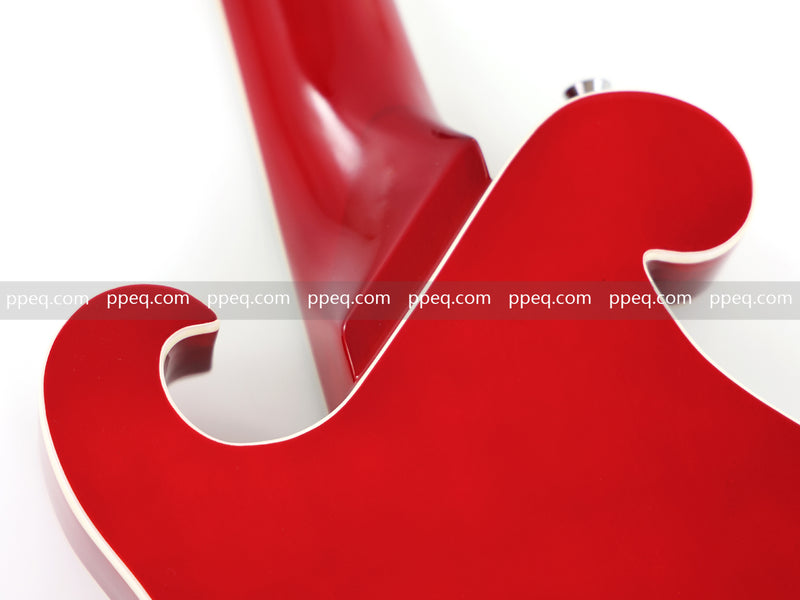 Shorty Solid Body Electric Guitar with AAA Birdseye Maple Veneer (HY-2527)