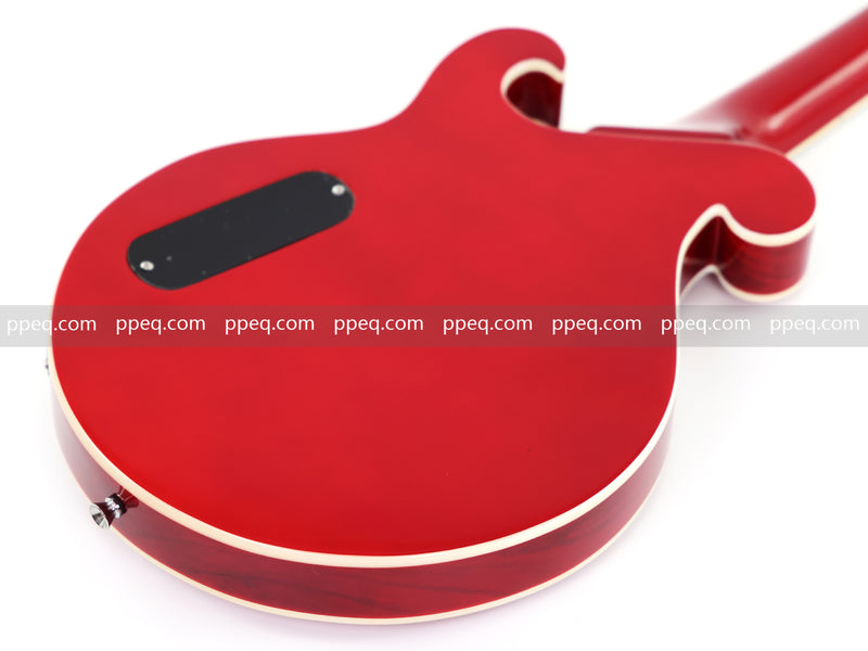 Shorty Solid Body Electric Guitar with AAA Birdseye Maple Veneer (HY-2527)