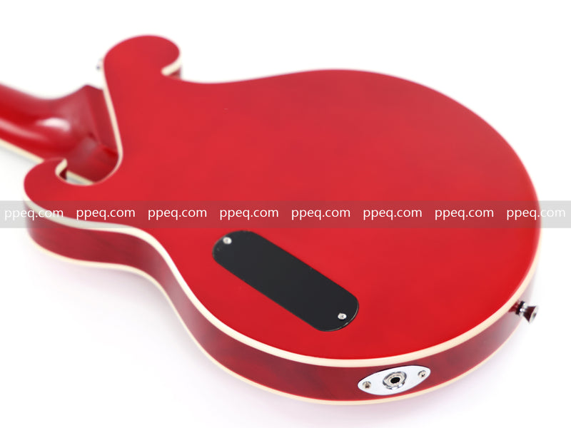 Shorty Solid Body Electric Guitar with AAA Birdseye Maple Veneer (HY-2527)