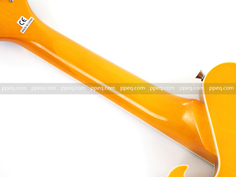 Shorty Solid Body Electric Guitar with AAA Birdseye Maple Veneer (HY-2524)