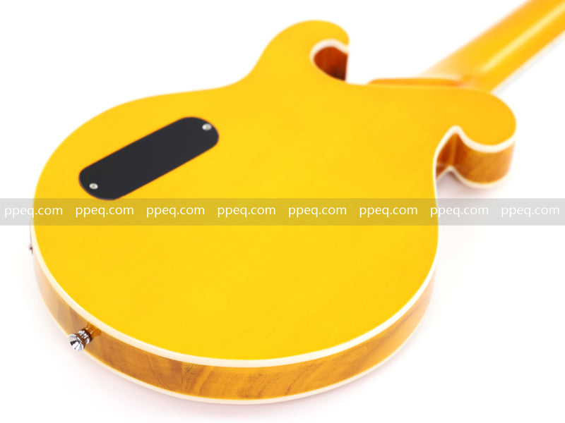 Shorty Solid Body Electric Guitar with AAA Birdseye Maple Veneer (HY-2524)