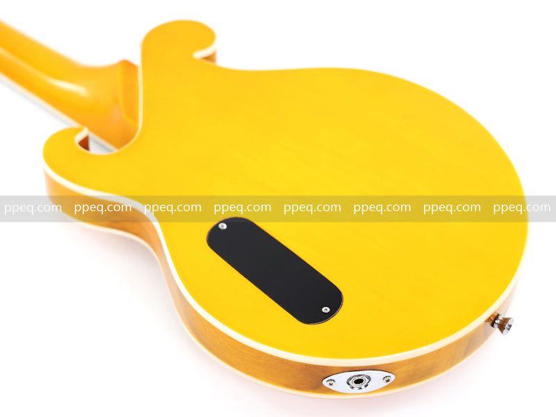 Shorty Solid Body Electric Guitar with AAA Birdseye Maple Veneer (HY-2524)