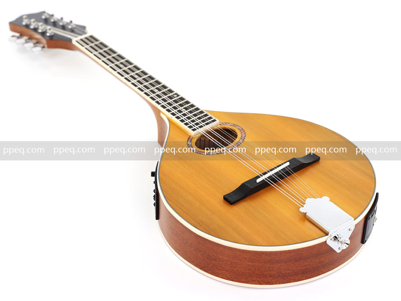 Solid Red Pine Top, 436mm Scale Length Bouzouki with Built-in EQ (PBZ-003)