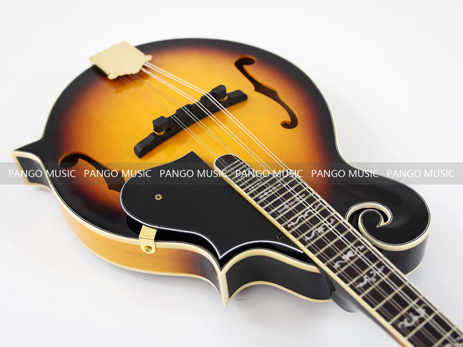 PANGO MUSIC Solid Spruce Top Sunburst F Mandolin (PMB-611)