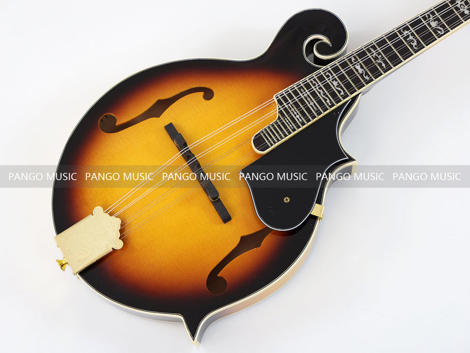 PANGO MUSIC Solid Spruce Top Sunburst F Mandolin (PMB-611)