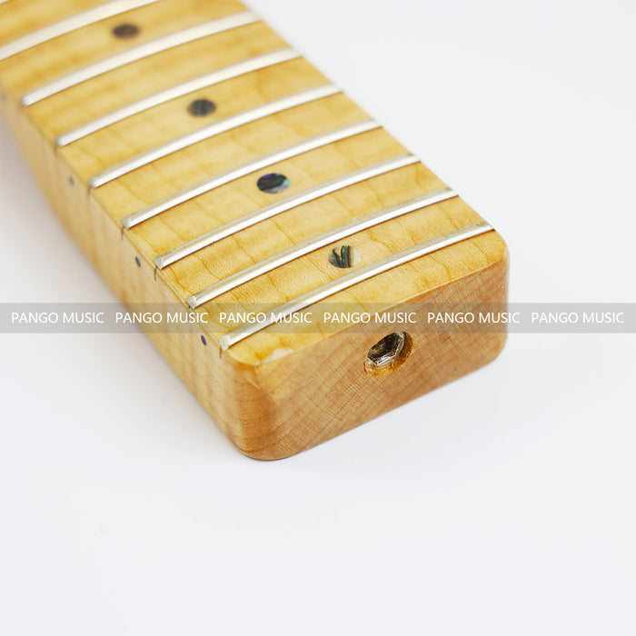 TL Style Flamed Maple Electric Guitar Neck (2038)