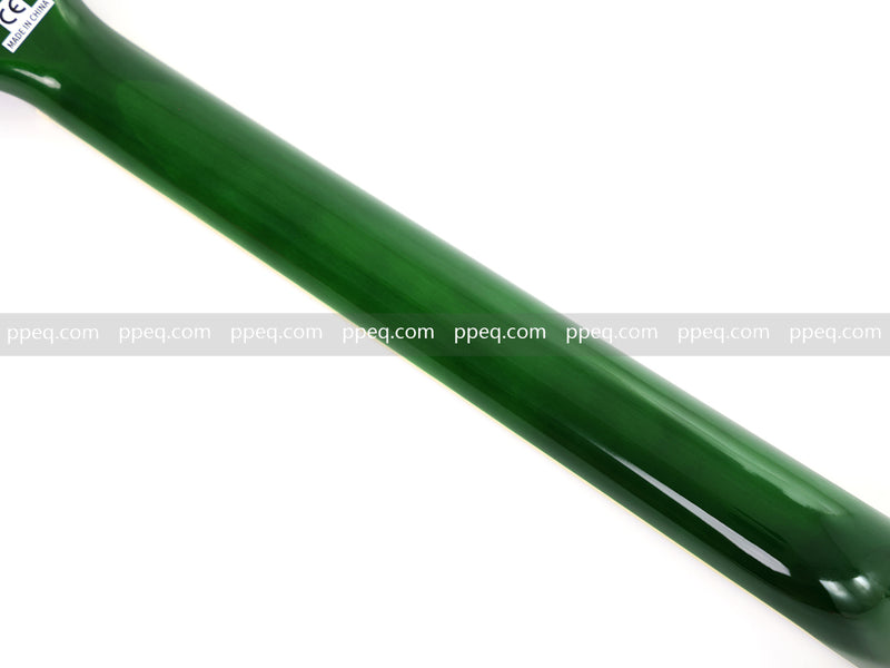 Violin-Shaped Semi-Hollow Body Electric Guitar with Gloss Emerald Green Finish (HY-2519)