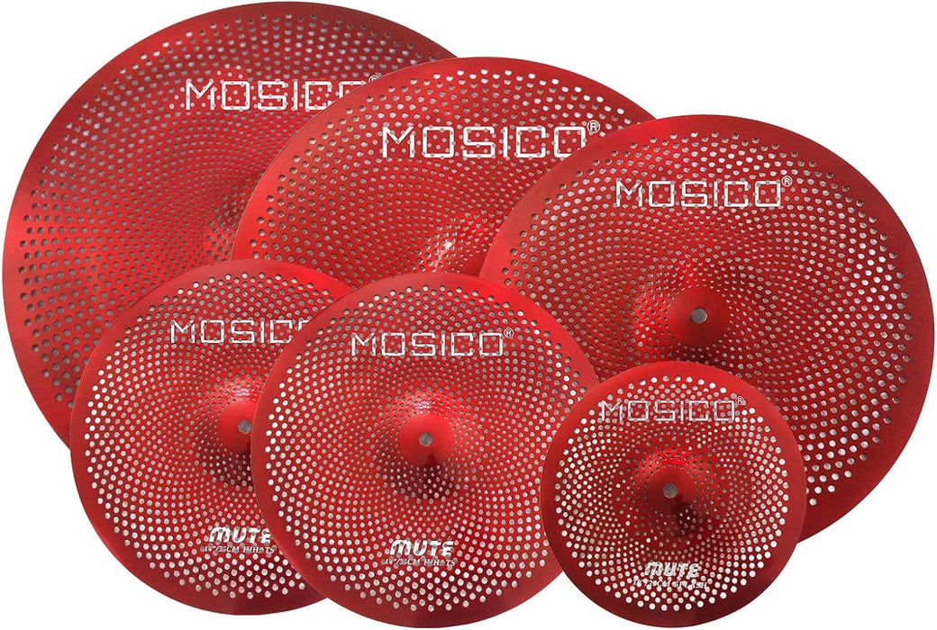 10"/14"/16"/18"/20" 6 Pieces Cymbal Set with Bag