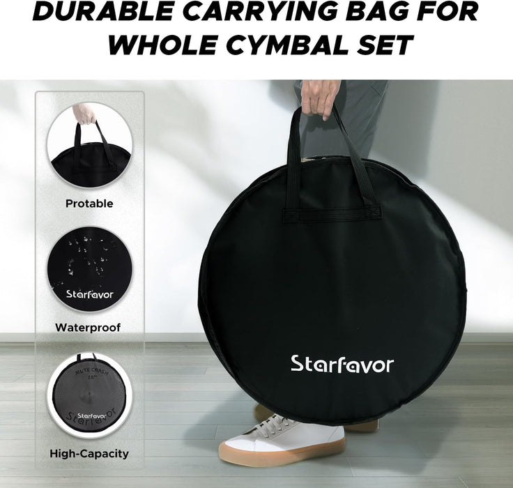 14"/16"/18"/20" 5 Pieces Cymbal Set with Bag