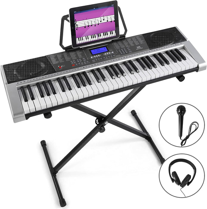 61-Key Electronic Organ with Package, Stand, Headphone