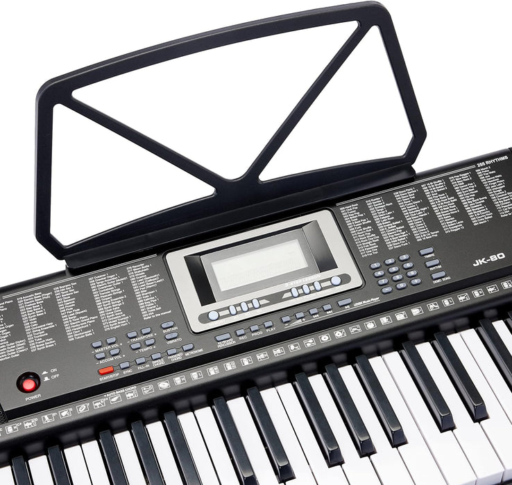 61-Key Electronic Organ with Headphone