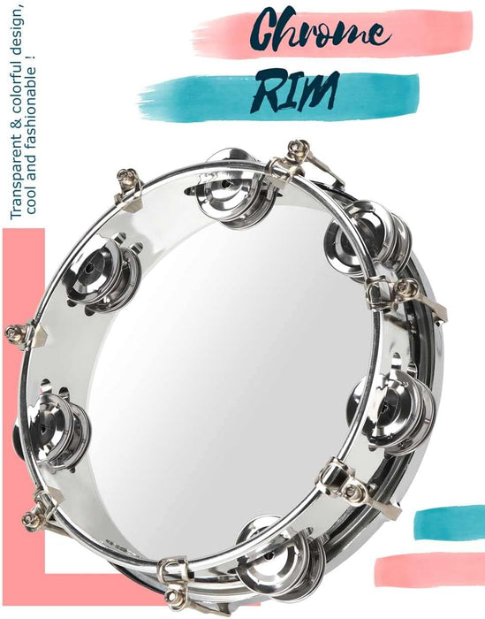 8" Tambourine with Package